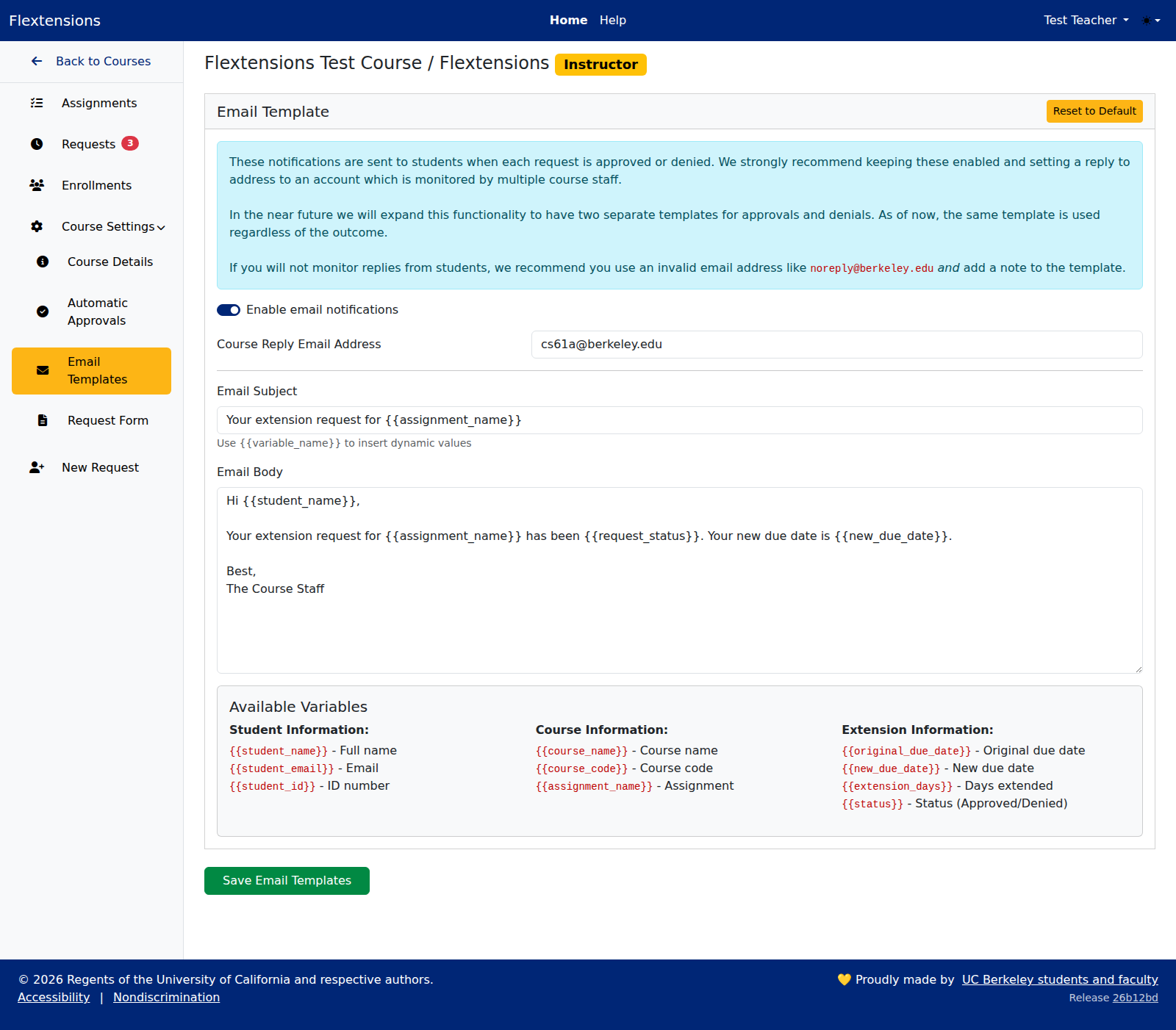 Email Templates